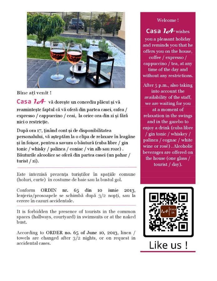 Casa 1A Hotel Dél-Eforie Kültér fotó